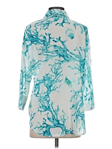 Antica Sartoria By Giacomo Cinque 3/4 Sleeve Blouse (view 2)