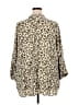 ASOS Animal Print Ivory 3/4 Sleeve Blouse Size 2X (estimated) - photo 2