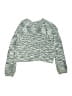 SO 100% Polyester Chevron-herringbone Gray Pullover Sweater Size M (kids) - photo 1