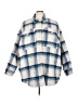 Good American 100% Polyester Plaid Blue Coat Size 4X - 5X - photo 1