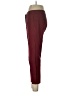 Theory Solid Burgundy Dress Pants Size 8 - photo 5