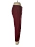 Theory Solid Burgundy Dress Pants Size 8 - photo 4