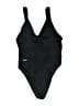 Buffbunny Collection Solid Black One Piece Swimsuit Size S - photo 2