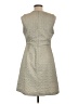 Mittoshop 100% Polyester Tweed Gray Casual Dress Size L - photo 2