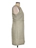Mittoshop 100% Polyester Tweed Gray Casual Dress Size L - photo 4