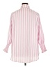 Unbranded 100% Polyester Stripes Pink 3/4 Sleeve Blouse Size 2X - photo 2