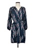 Tucker for Target 100% Polyester Chevron-herringbone Blue Casual Dress Size XS - photo 1