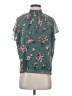Madewell 100% Polyester Floral Teal Sleeveless Blouse Size XXS - photo 1