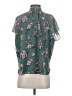 Madewell 100% Polyester Floral Teal Sleeveless Blouse Size XXS - photo 2