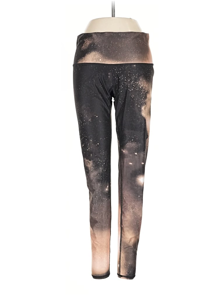 Pre-owned Teeki Leggings In Gold