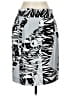Ellen Tracy Graphic Silver Gray Casual Skirt Size 12 - photo 2