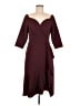 Kay Unger Burgundy Cocktail Dress Size 6 - photo 1