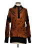 Leonard Paris Animal Print Brown Pullover Sweater Size S - photo 1