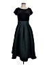 Shein 100% Polyester Color Block Black Cocktail Dress Size 6 - photo 1