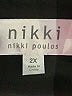 Nikki Poulos Solid Black Jumpsuit Size 2X - photo 4