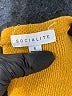 Socialite 100% Polyester Color Block Yellow Pullover Sweater Size S - photo 7