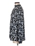 Anne Klein Floral Black Long Sleeve Blouse Size M - photo 5