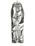 7 For All Mankind 100% Polyurethane Metallic Silver Casual Pants Size XS - photo 2