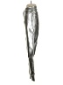 7 For All Mankind 100% Polyurethane Metallic Silver Casual Pants Size XS - photo 5