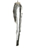7 For All Mankind 100% Polyurethane Metallic Silver Casual Pants Size XS - photo 4