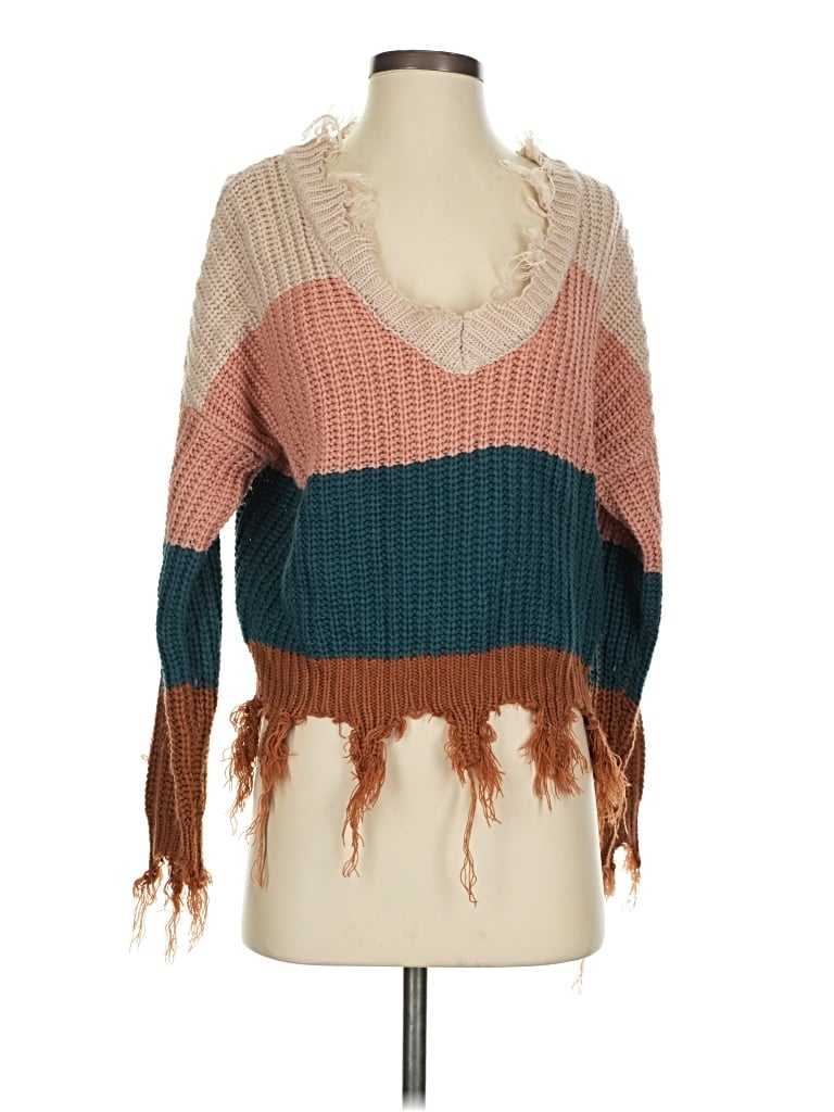 Pre-owned Love Tree Pullover Sweater In Brown
