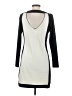 Analili Color Block Gray Casual Dress Size S - photo 2