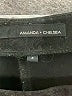 Amanda + Chelsea Solid Black Active Pants Size 4 - photo 7