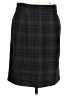 Halogen Plaid Gray Formal Skirt Size 12 - photo 1