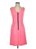Milly Color Block Pink Cocktail Dress Size 2 - photo 1