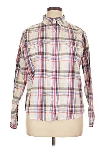 Wrangler Jeans Co Long Sleeve Button-Down Shirt (view 1)
