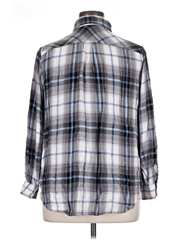 a.n.a. A New Approach Long Sleeve Button-Down Shirt (view 2)