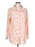 Lularoe Orange Long Sleeve Blouse Size L - photo 1