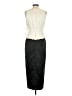 Donna Morgan 100% Polyester Ivory Cocktail Dress Size 4 - photo 2