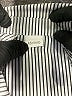 Assorted Brands 100% Polyester Stripes Gray Long Sleeve Blouse Size L - photo 7