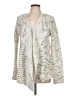 Charming Charlie Silver Cardigan Size L - photo 1