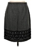 Ann Taylor LOFT Chevron-herringbone Gray Formal Skirt Size 2 - photo 2