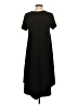 Lularoe Solid Black Casual Dress Size XS - photo 2