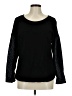 Dex Black Long Sleeve Top Size M - photo 1