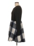 Shein Plaid Black Casual Dress Size 6 - photo 5