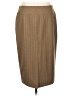 Faconnable Tan Wool Skirt Size 12 - photo 2