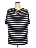 MICHAEL Michael Kors Black Short Sleeve Top Size XL - photo 1