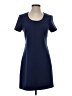 Theory Solid Blue Casual Dress Size 2 - photo 1