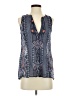 Dylan Blue Sleeveless Blouse Size XS - photo 1