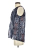 Dylan Blue Sleeveless Blouse Size XS - photo 5