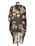 Unbranded 100% Polyester Brown Green Kimono Size M - photo 2