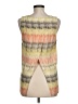 Parker 100% Silk Orange Yellow Sleeveless Silk Top Size M - photo 2