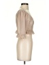Unbranded Tan 3/4 Sleeve Blouse Size XSEstimated - photo 4