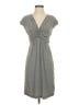 Misia Solid Gray Casual Dress Size XS - photo 1