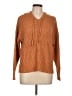 Cynthia Rowley TJX Orange Pullover Sweater Size L - photo 1