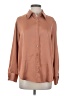 Know One Cares Brown Long Sleeve Blouse Size S - photo 1